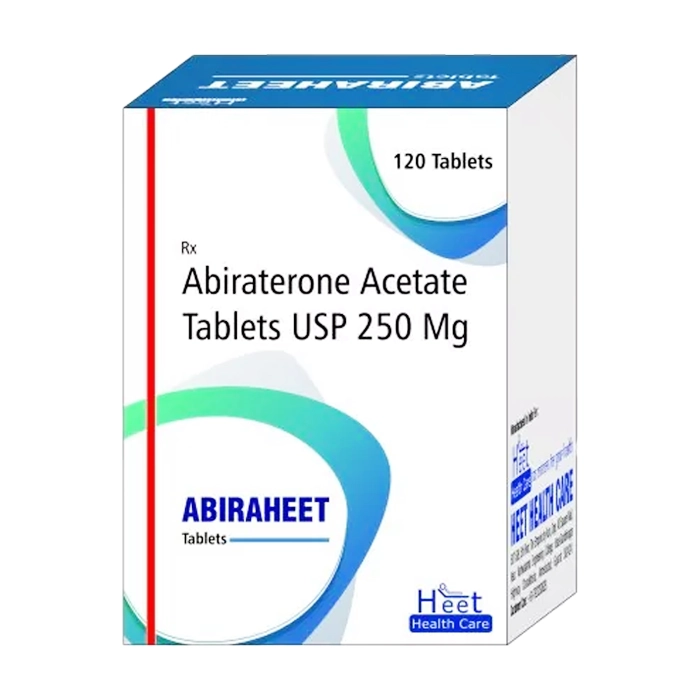Thuốc Abiraheet 250mg Điều trị ung thư tuyến tiền liệt (120 viên)