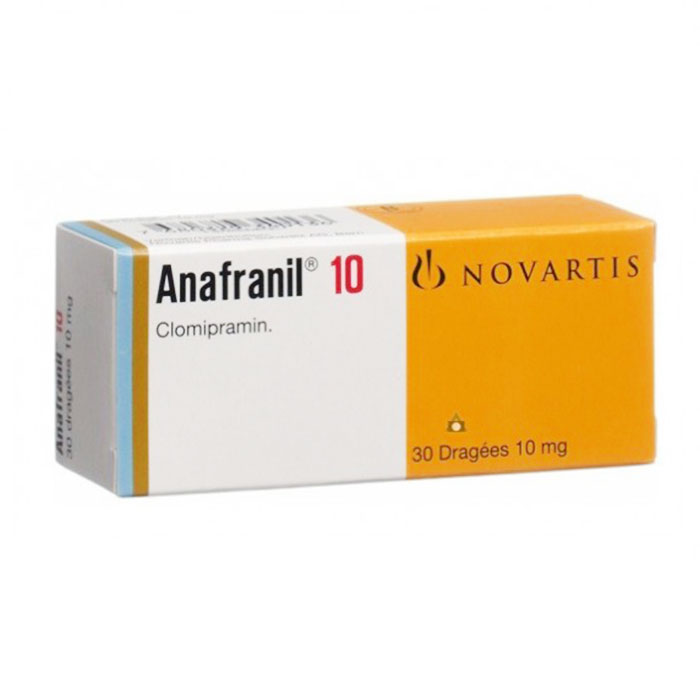 Thuốc Anafranil 10mg Novartis Điều trị chứng trầm cảm (30 viên)