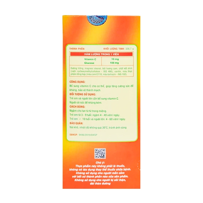 Bipp C DHG Pharma Bổ sung vitamin C (35 gói) - 2