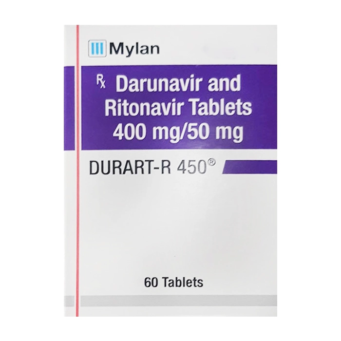 Thuốc Durart-R 450mg Điều trị nhiễm HIV (60 viên)