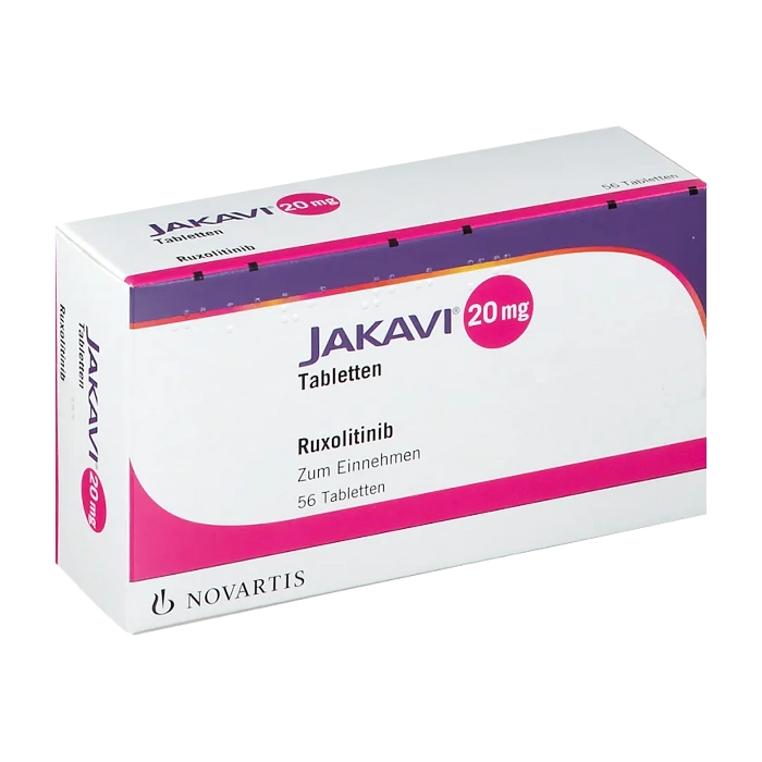 Thuốc Jakavi 20mg Điều trị bệnh nhân bị xơ tủy xương (56 viên)
