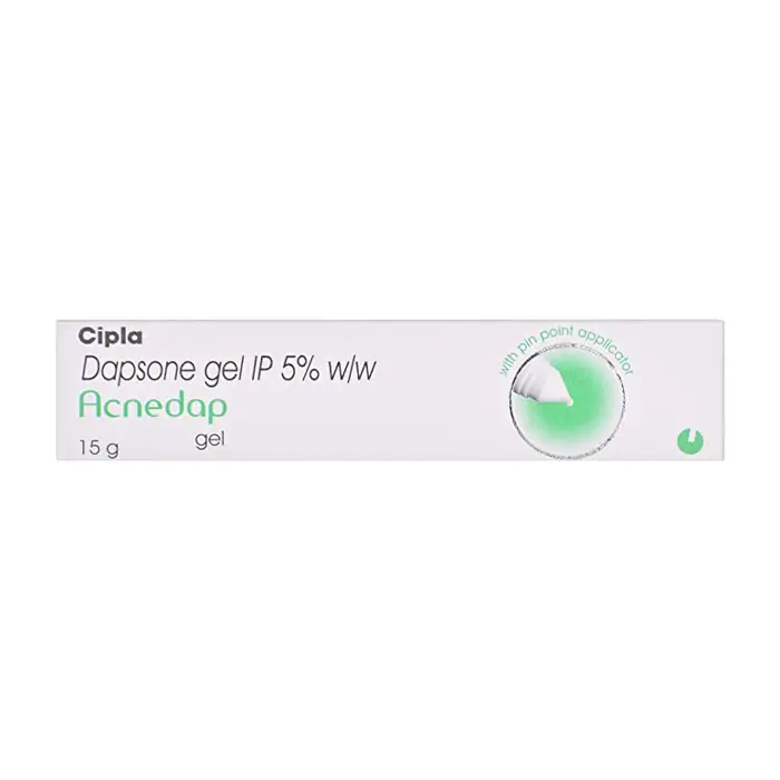 Kem trị mụn Acnedap Gel 5% Cipla 15g - 2