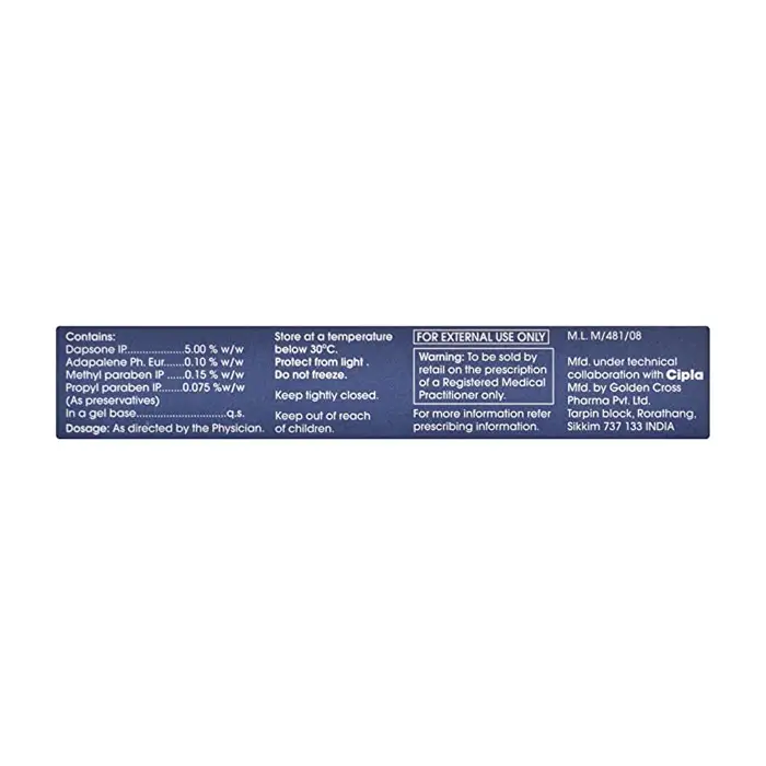Kem trị mụn Acnedap Plus Cipla 15g - 3