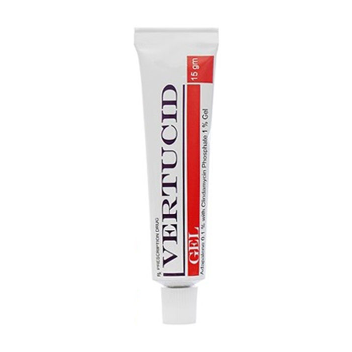 Kem trị mụn trứng cá Vertucid Gel 15g - 2