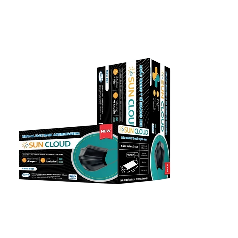Khẩu trang y tế 4 lớp Sun Cloud (50 cái) - 4