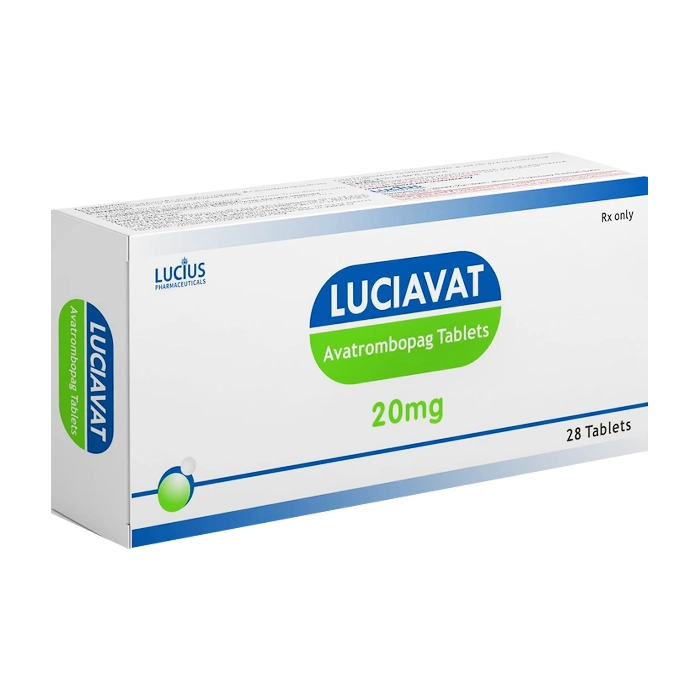 Thuốc Luciavat 20mg Điều trị giảm tiểu cầu (28 viên)
