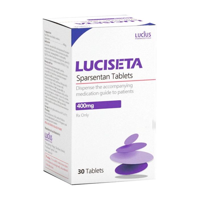 Thuốc Luciseta 400mg Điều trị giảm protein niệu (30 viên)