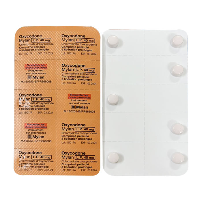 Thuốc Oxycodone LP 40mg Mylan Điều trị giảm đau (28 Viên) - 2