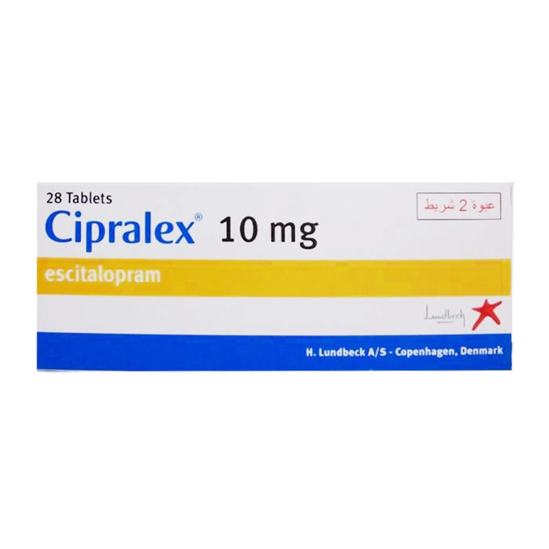 Thuốc Cipralex 10mg Điều trị rối loạn lo âu, trầm cảm (28 viên)