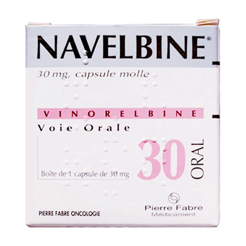 Thuốc Navelbine 30mg Điều trị ung thư phổi (1 viên)